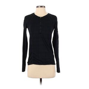 Black Quarter Zip Athleta Long Sleeve